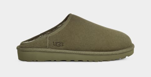 Mens green online ugg slippers